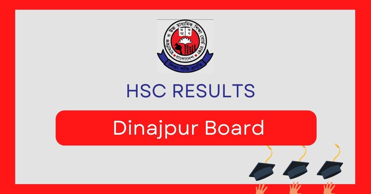 HSC result in Dinajpur board