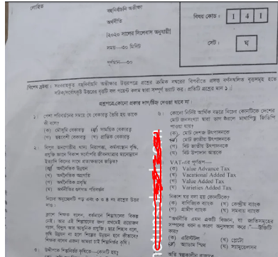 SSC Economics Question Solution 2022 Dhaka Board