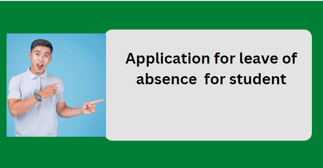 Application For Leave Of Absence University