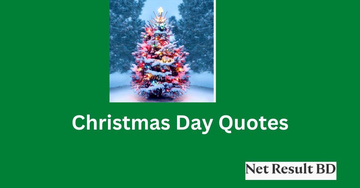 Christmas Day Quotes