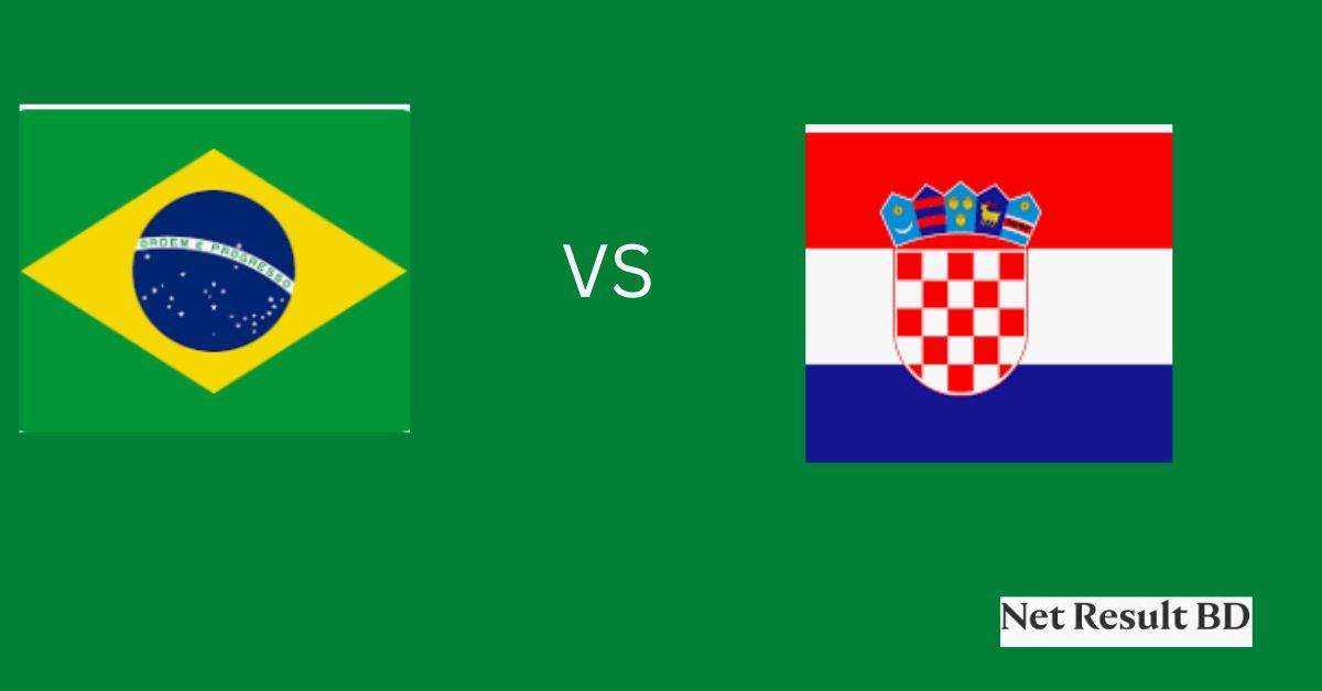 Brazil vs Croatia Football Match Result