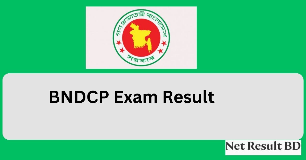 BNDCP Exam Result