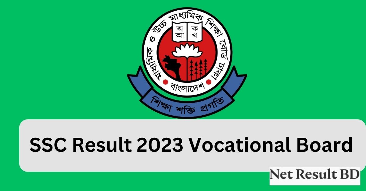  SSC Result 2023 Vocational Board