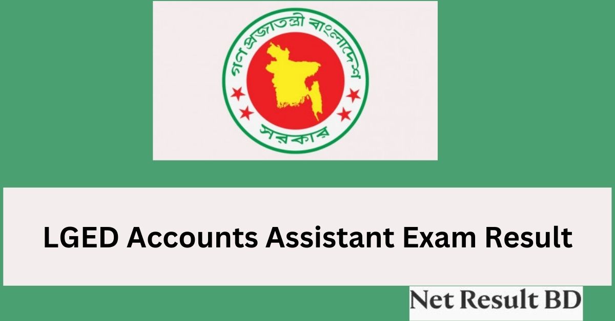 LGED Accounts Assistant Result