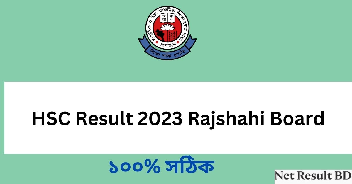 HSC Result 2023 Rajshahi Board